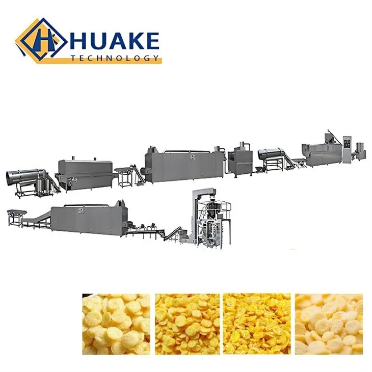 corn flakes plant machine